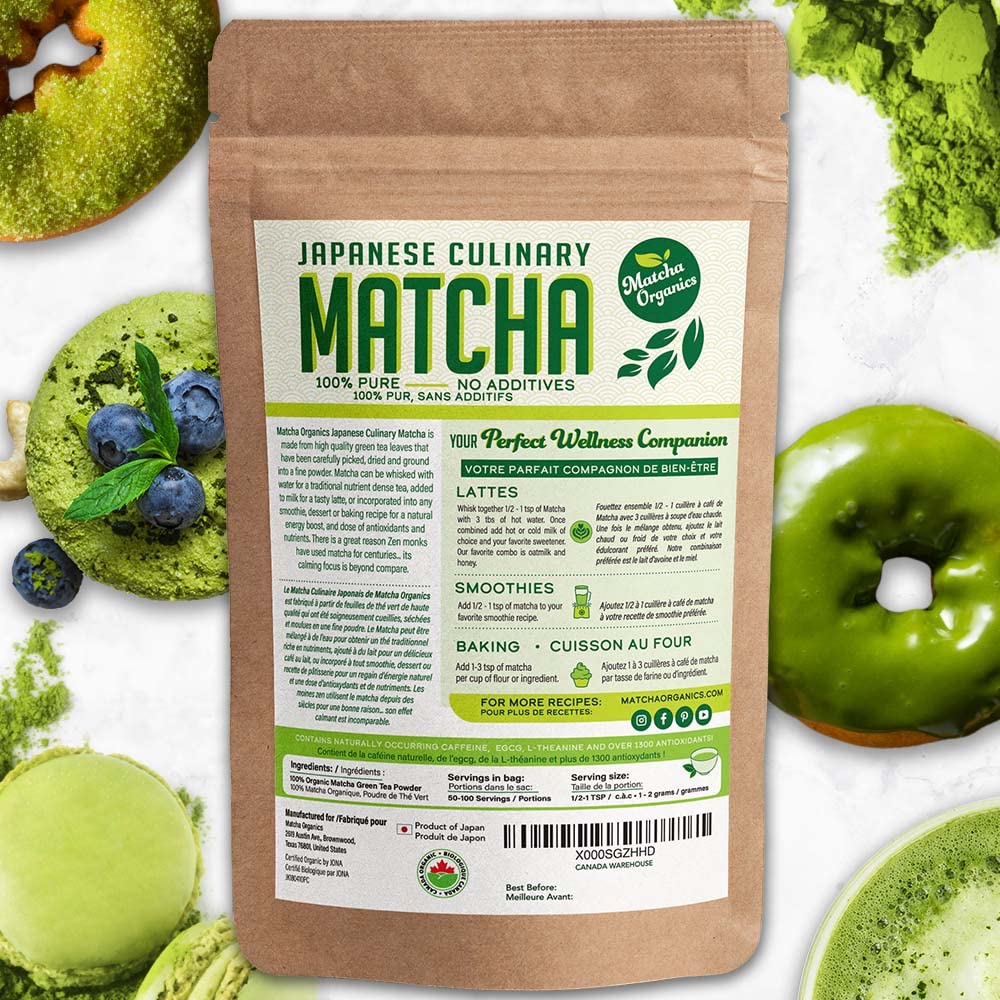 Fus Minch Keto Matcha Powder Organic Matcha Green-tea Powder 100